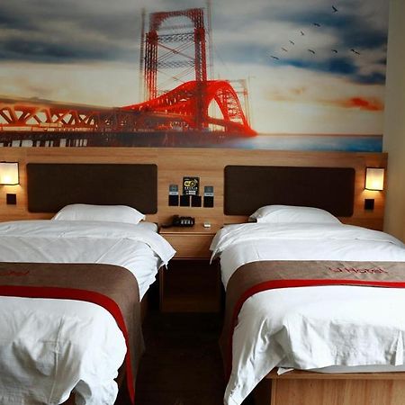 Thank Inn Chain Hotel Jiangsu Nantong Tongzhou District Xianfeng Town Kaihao Square エクステリア 写真